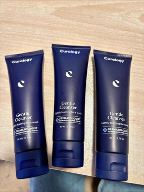 Curology Gentle Cleanser Facial Cleanser 3-Piece Set